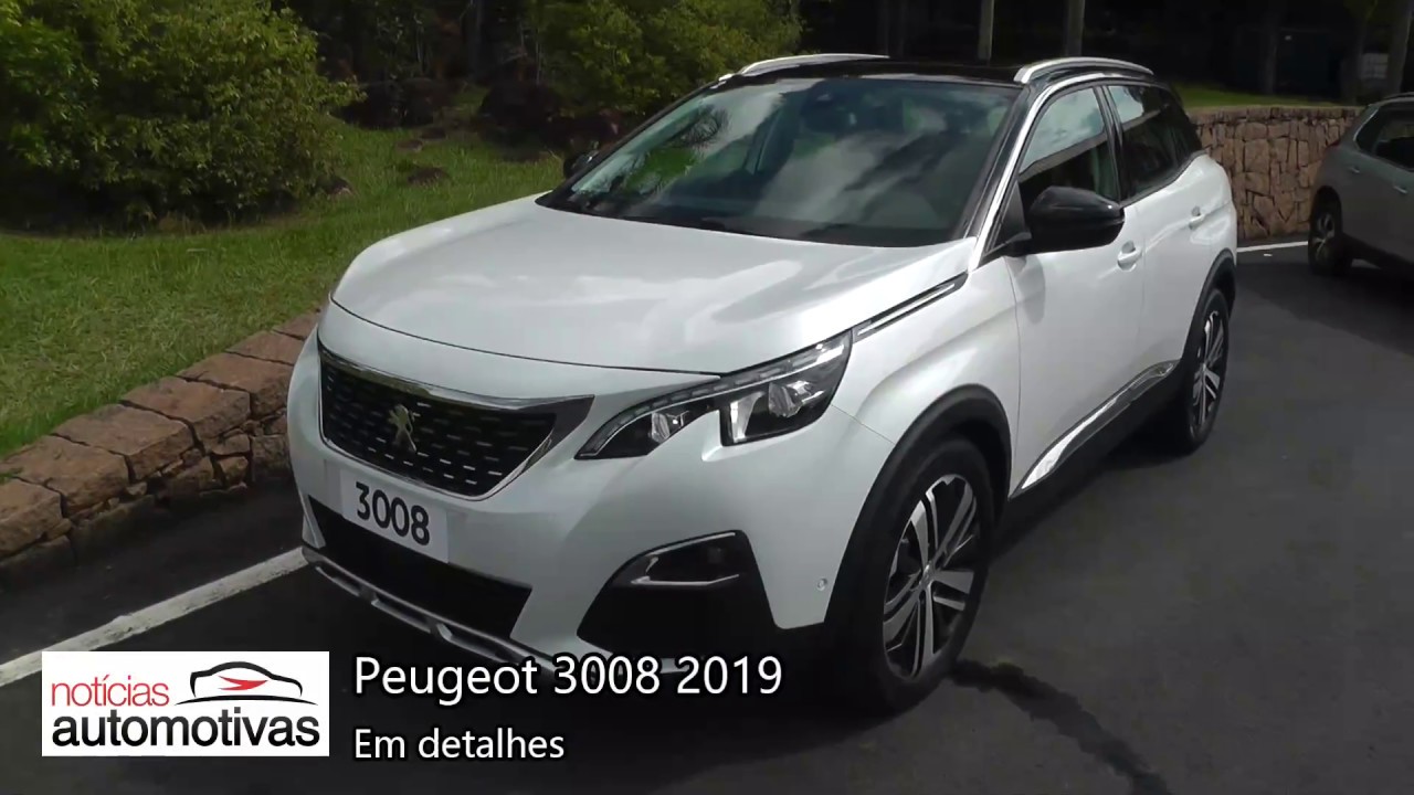 Peugeot 3008 Griffe Pack 2019 - Detalhes - NoticiasAutomotivas.com.br