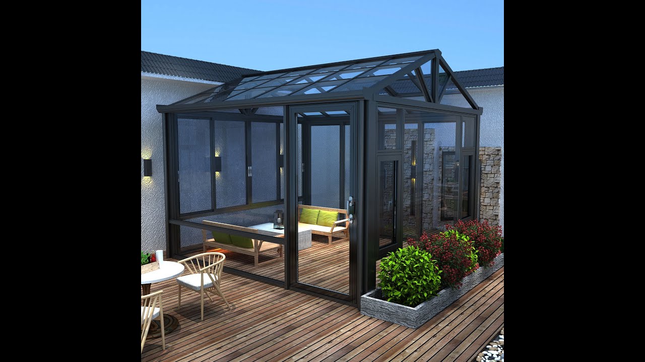 Aluminum sunroom installation video