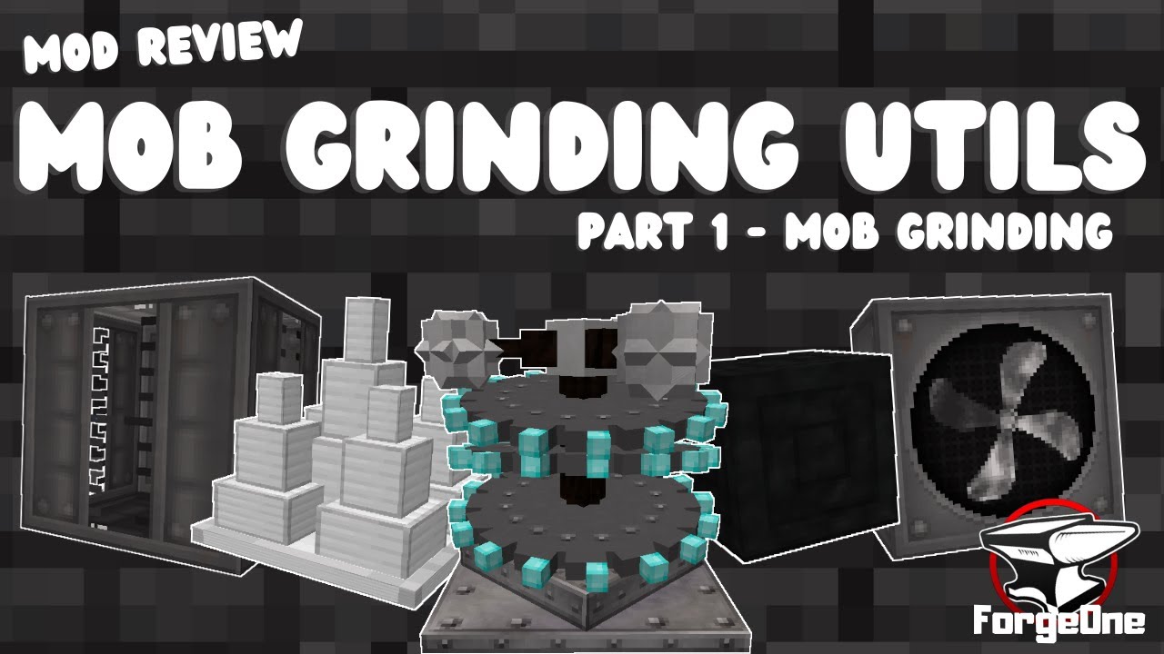 Mob Grinding Utils - Part 1 - Mob Grinding - Minecraft Mod Review (1.20.1)