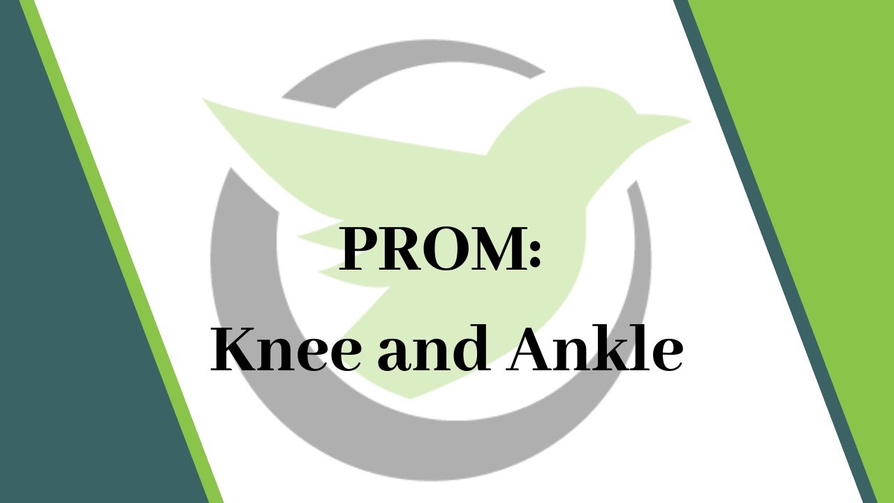 Washington Nurse Aide Skill #15 PROM for One Knee and One Ankle