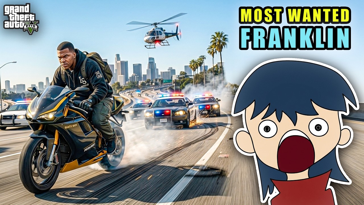 POLICE Almost Caught FRANKLIN… But This Happened!😲