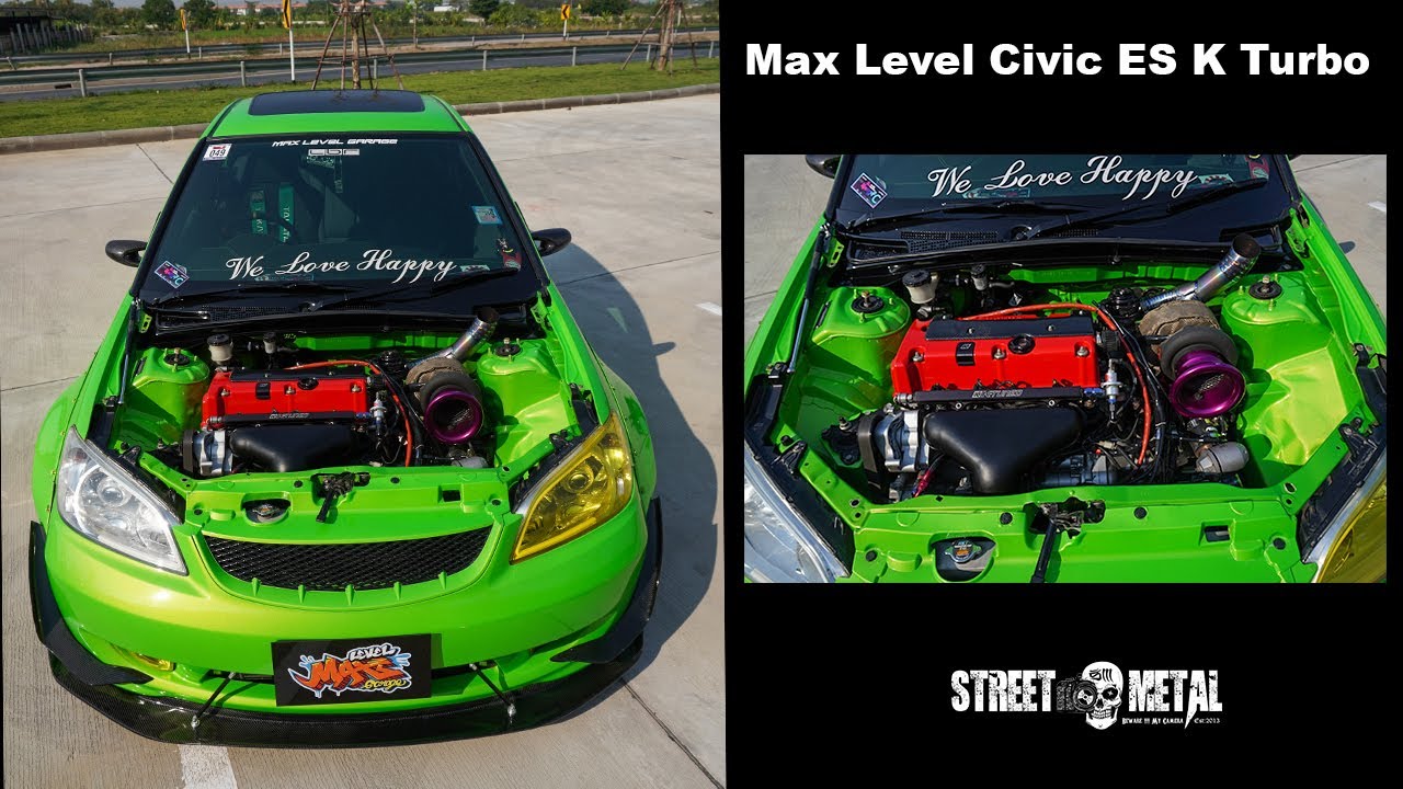 จากรถคุณแม่ สู่ รถ สำนัก max level ( Civic ES K turbo)
