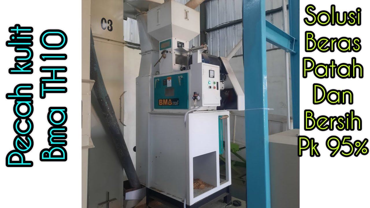 Mesin pecah kulit padi TH10(PK molen)solusi agar beras utuh