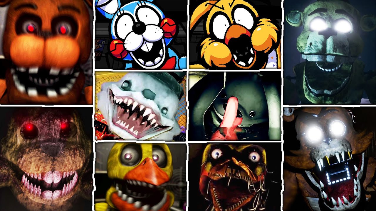 Jumpscares Collection #59 - Feat. Finding Frankie, Frickbear, FNAF Reimagined & more!
