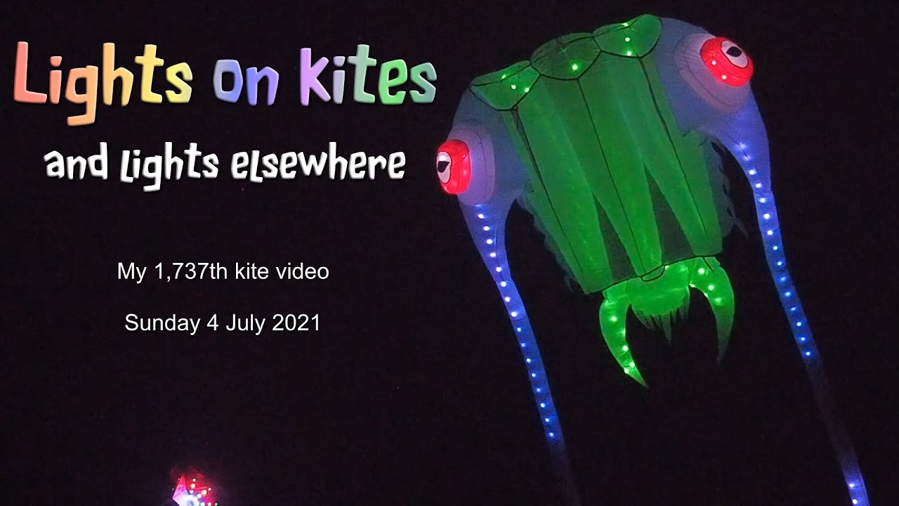 Lights on kites (and lights elsewhere)