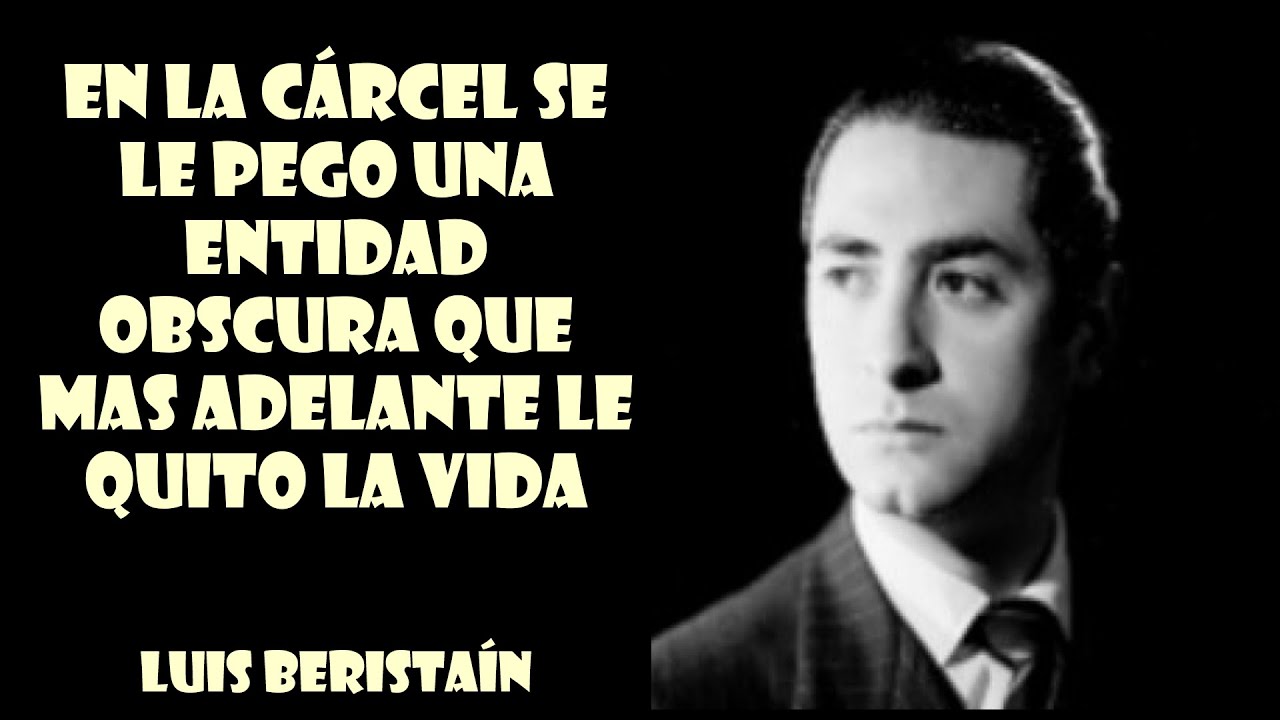 En la c&aacute;rcel se le pego una entidad obscura que mas adelante le quito la vida