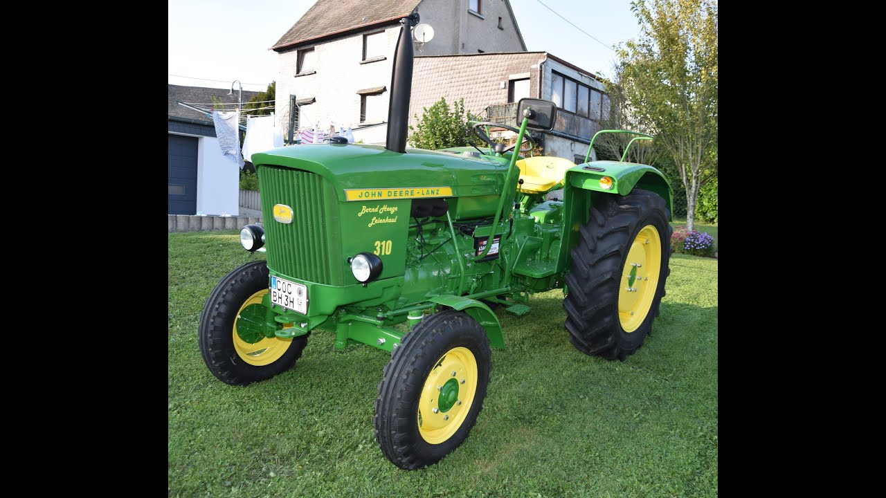 John Deere Lanz 310 Alt Neu