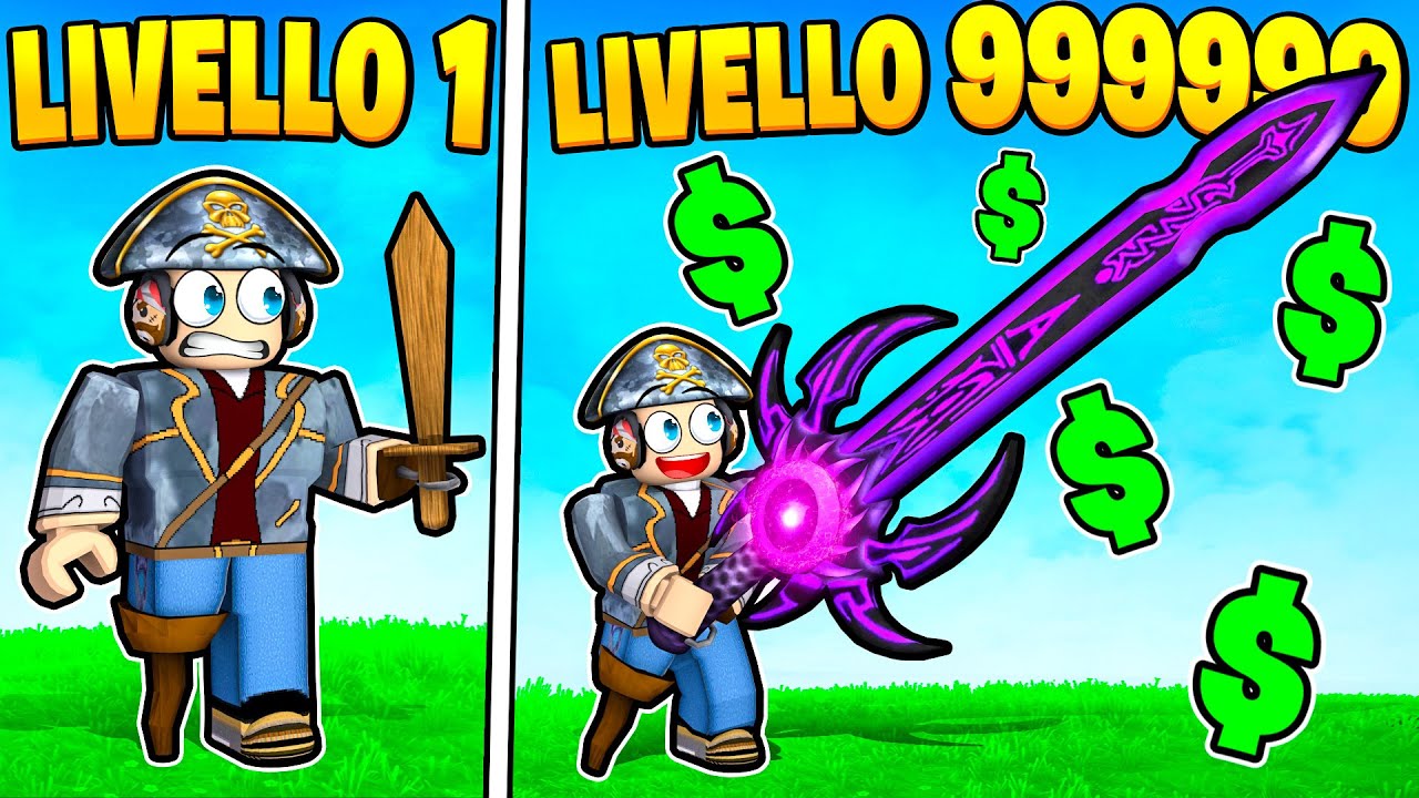 CREO LA SPADA LEGGENDARIA LIVELLO 99999 SU ROBLOX!