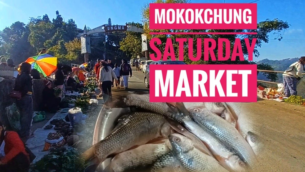 Shopping at Saturday ungma bazaar||Beautiful Mokokchung Town view||Nagaland 