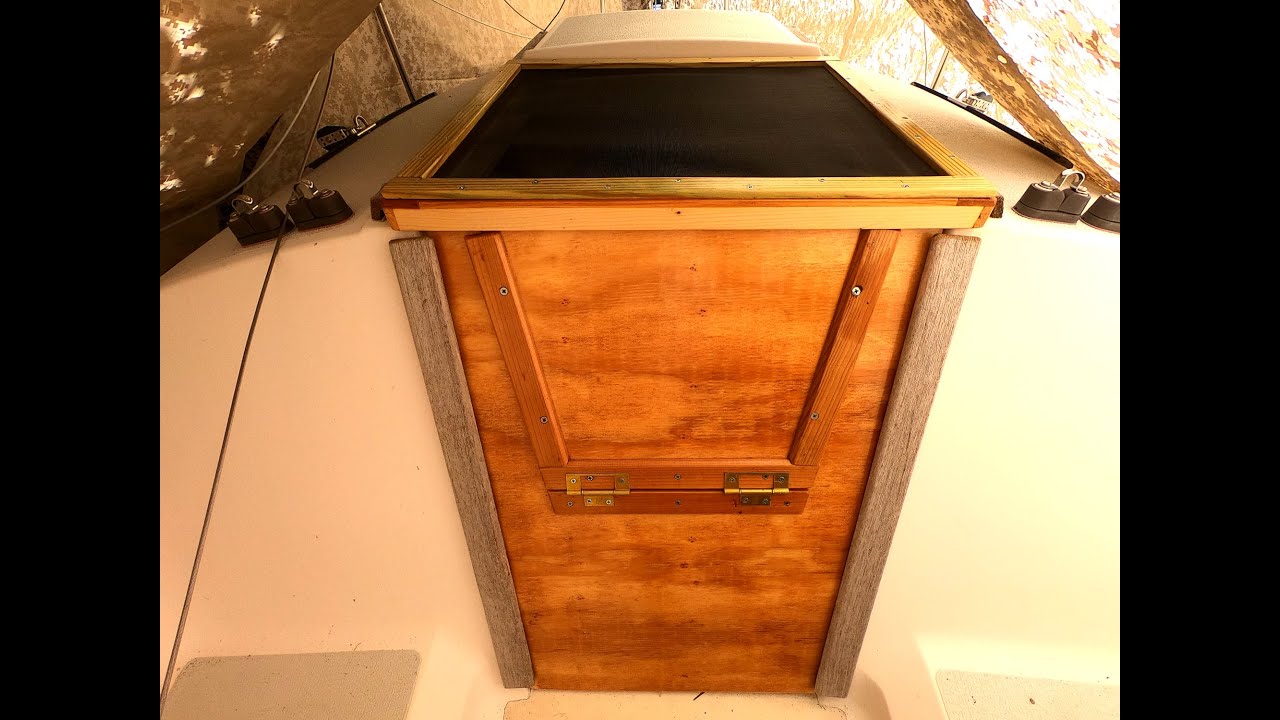 Custom Entryway Hatch for Sailboat (Precision 18)