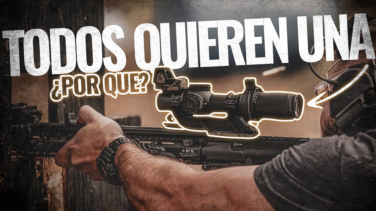 La MIRA MÁS USADA POR LA ÉLITE MILITAR, PERFECTA para AIRSOFT // Firefield LPVOs 1x4-1x6 -1x10