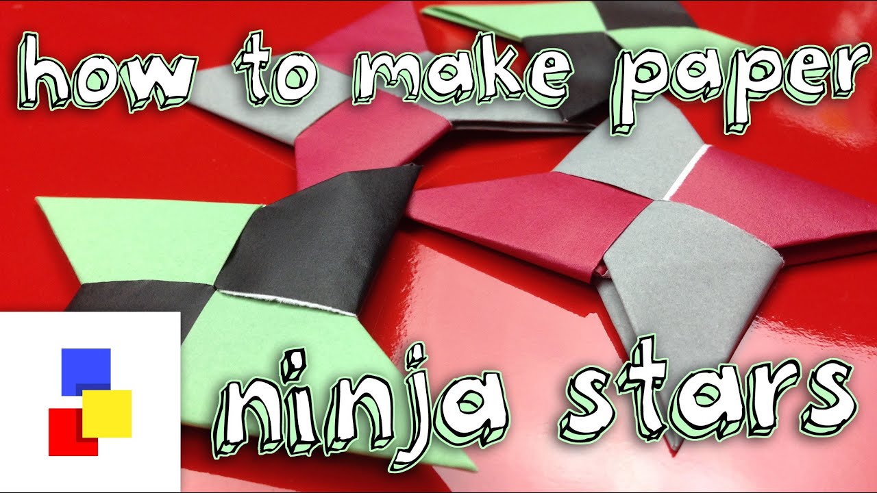 How To Make A Paper Ninja Star