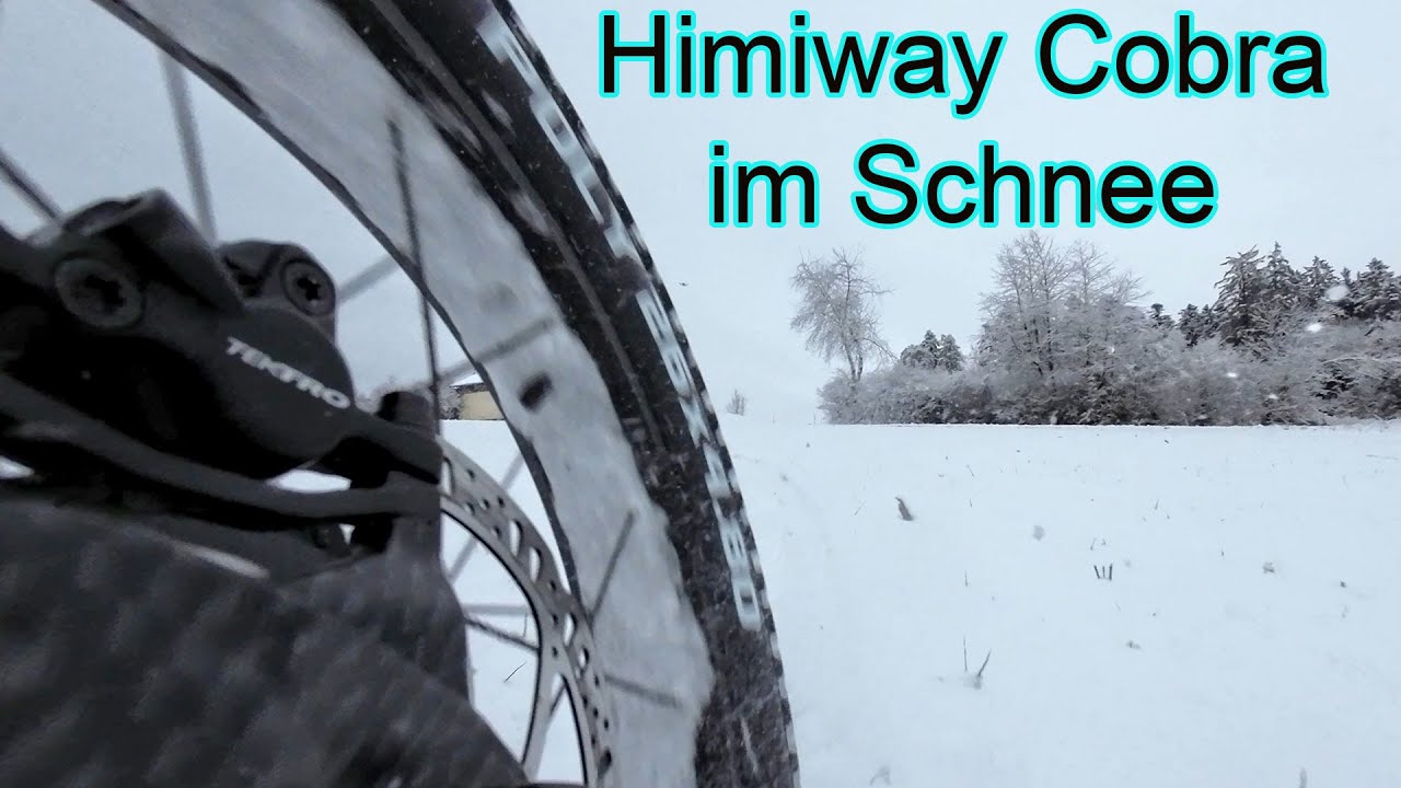 Neu👍Himiway Cobra, Fully E-MTB⚡im Schnee