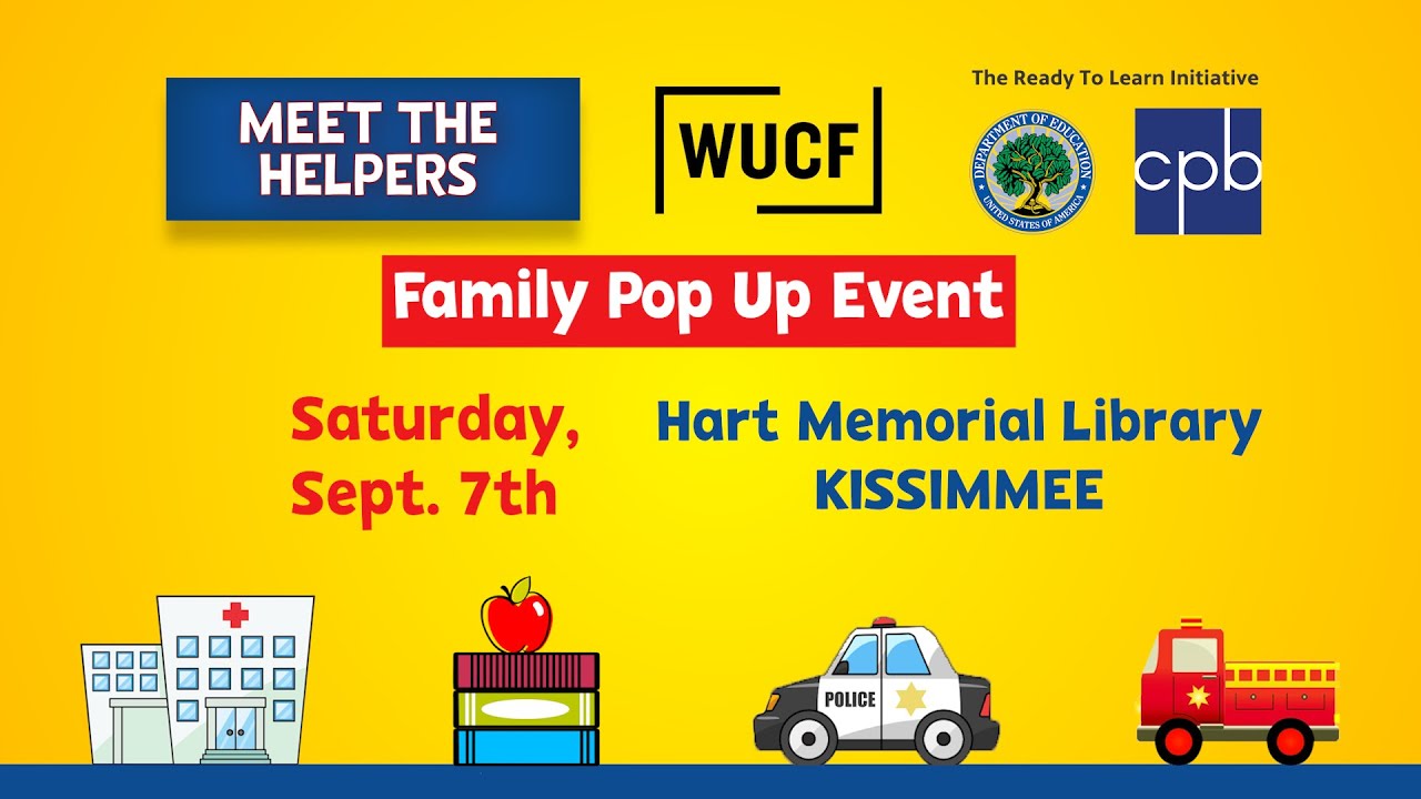 You&rsquo;re Invited to the Meet the Helpers Family Pop Up Event! #education #kissimmee #event