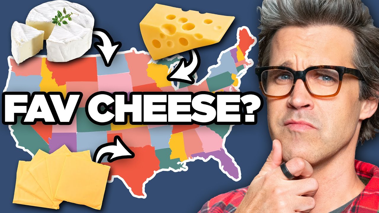 What's The Most Popular Cheese In Each State?