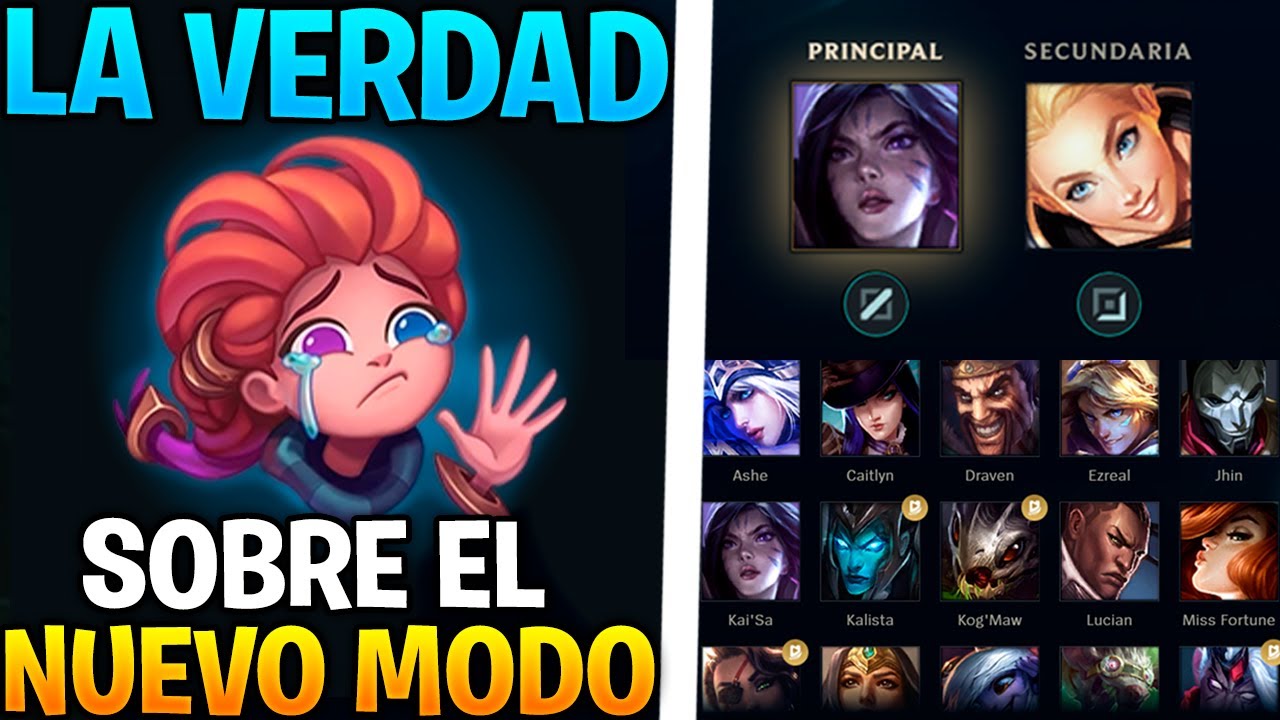 🫢 La VERDAD sobre el NUEVO MODO de LOL 