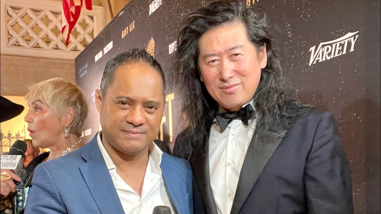 SUNNY ZHAO w/ TYRONE TANN - THE GIFT Movie Premiere