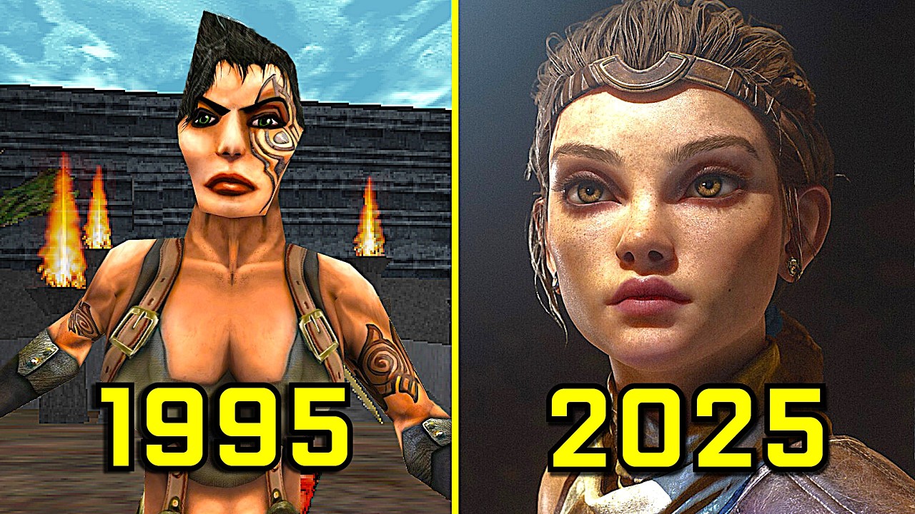 Эволюция Unreal Engine 1995-2025