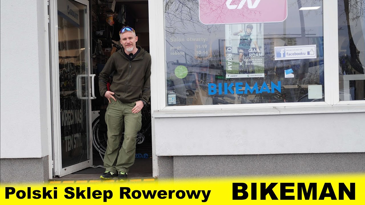 Sklepy rowerowe odc.1 - Bikeman Giant Unibike serwis Warszawa Łodź
