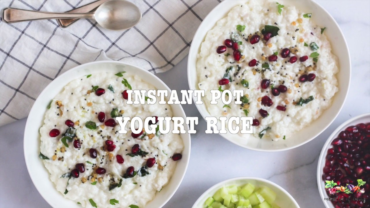 Curd Rice {South Indian Yogurt Rice}