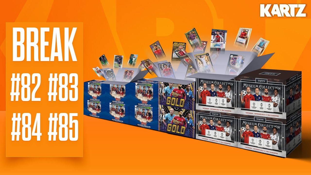 BREAK #82 #83 #84 #85 | Topps Museum UCC 24/25 x4 | Topps PL Gold x2 | Topps UCC 25/26 x6