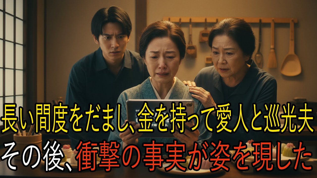 長年妻を欺き、金を持って愛人と逃げた夫――やがて浮かび上がった衝撃の事実が運命を覆す