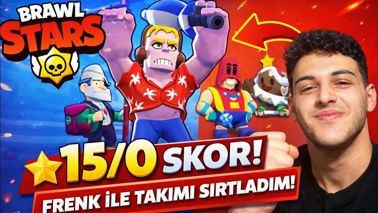 Frank İle Herkese Tek Atıyoruz | Brawl Stars Savaş Arenası
