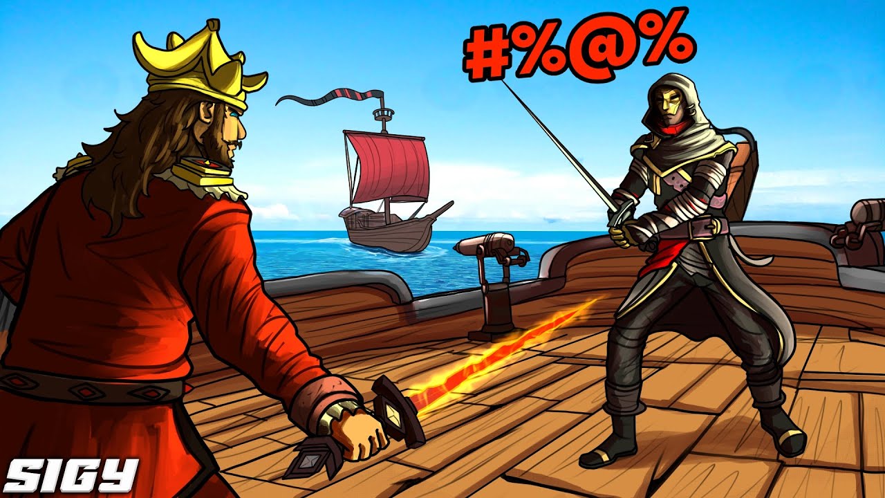 Сражение с токсичным жнецом в Sea of ​​Thieves