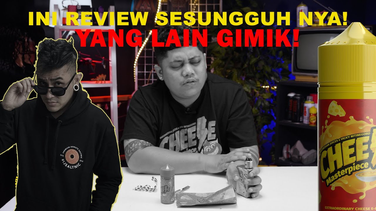 INI REVIEW YANG TEPAT & BENAR! | REVIEW CHEEZE MASTERPIECE by VICKY NITINEGORO & INDONESIAN JUICES