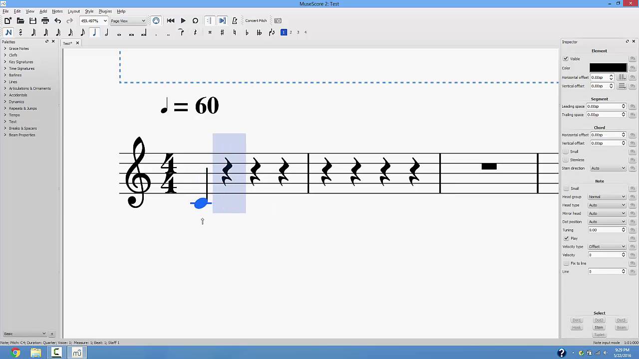 Musescore 2.0 Tutorial - Basics