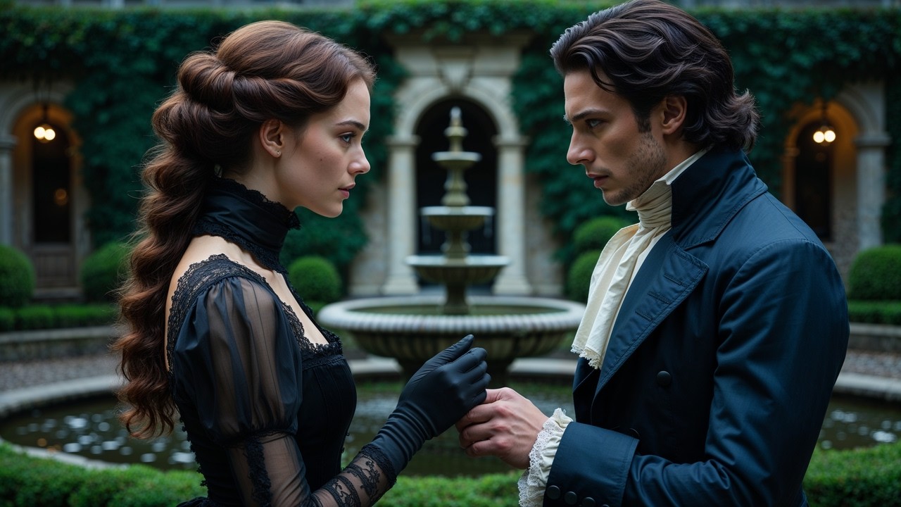 She posed as a widow to escape her past… until the earl recognized the scar on her wrist