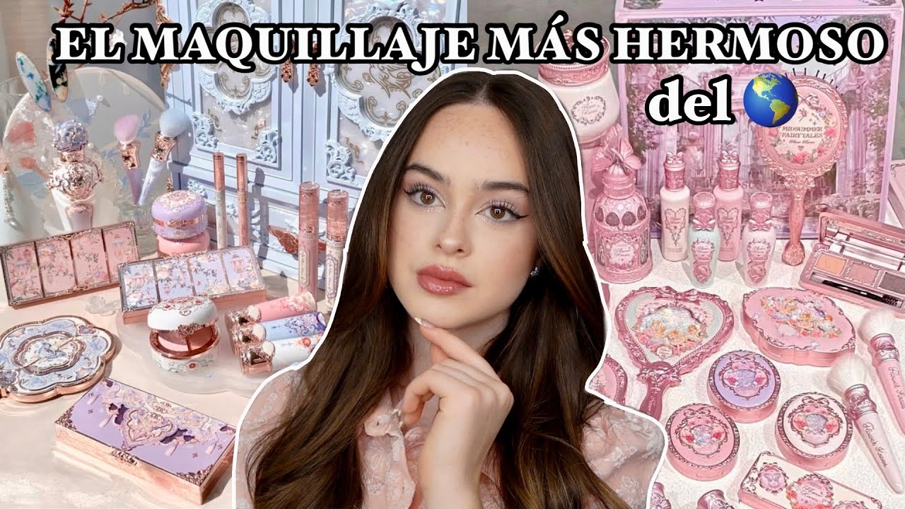 Probando el maquillaje más hermoso del mundo