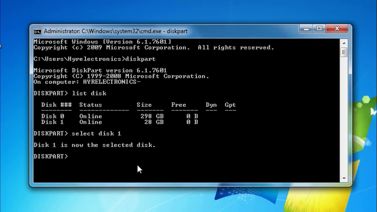 How to Recovery Corrupted Memory Card using Command Prompt