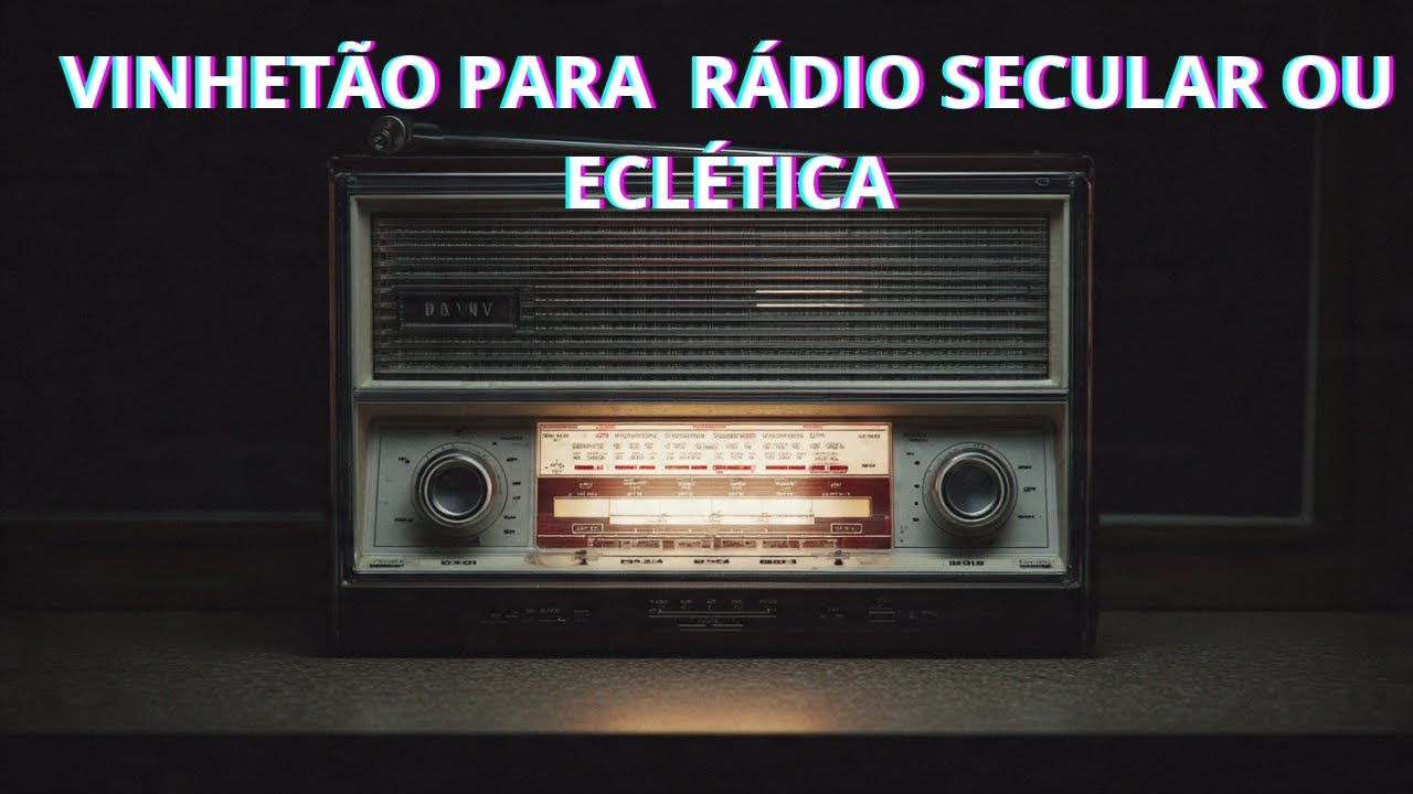 Vinhetão Para  Rádio Secular Ou Eclética