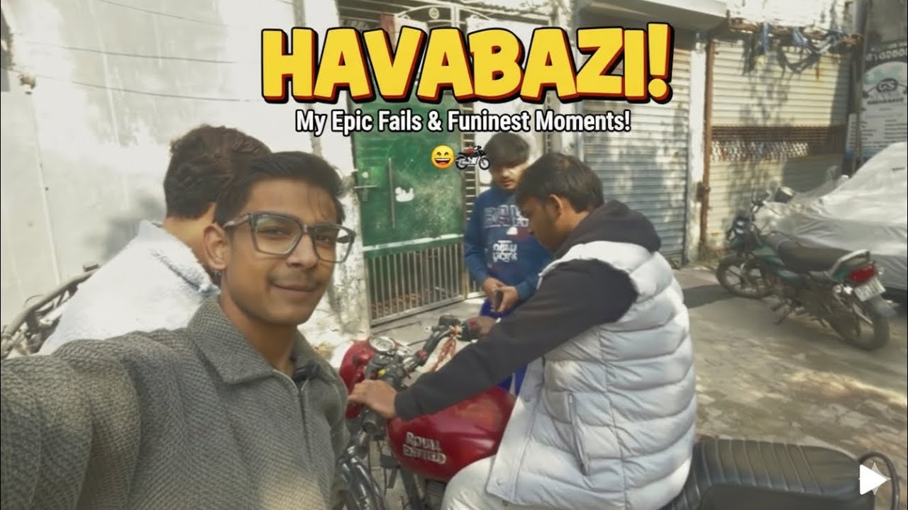 Bullet pe havabazi 🤣| Bone dost ko kilsa diya🤣