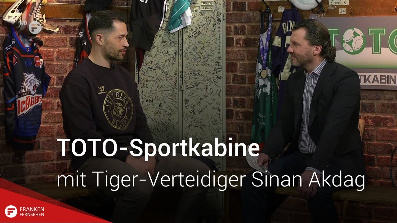 TOTO-Sportkabine mit Tiger-Verteidiger Sinan Akdag