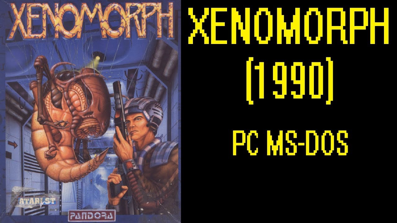 Xenomorph (1990) - DOS Gameplay Video (PC MS-DOS)