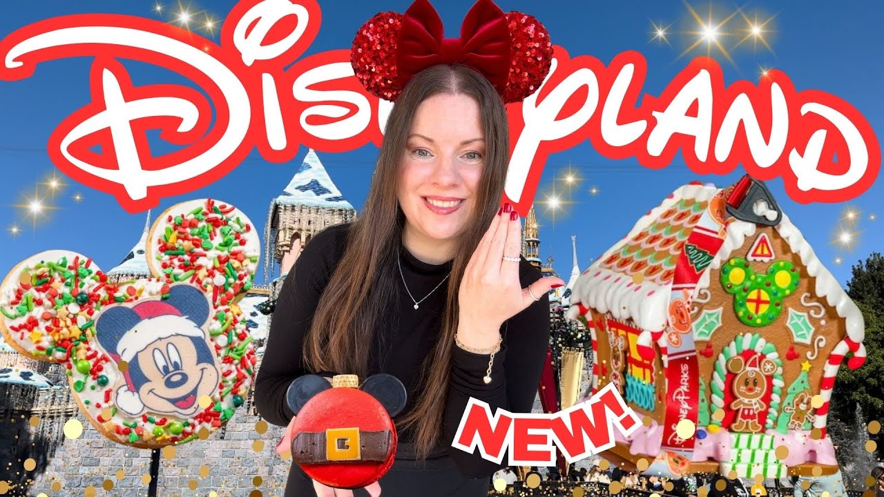 NEW🌟CAN'T MISS HOLIDAY🎄FOODS at DISNEYLAND🎅🏻| THANKS-MAS🦃 Sandwich & Lots of Treats at Jolly Holiday
