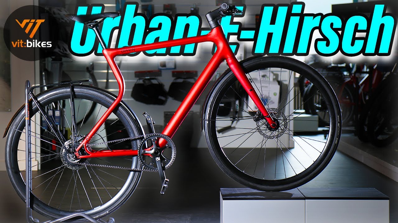 Ein Hirsch für die Stadt - Urwahn Platzhirsch Stahl-Ebike