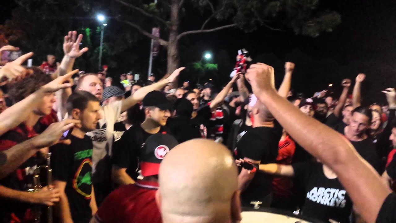 La Banda jam after Western Sydney Wanderers v  CCM