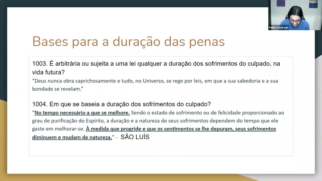 Duração das penas futuras  por Fábio