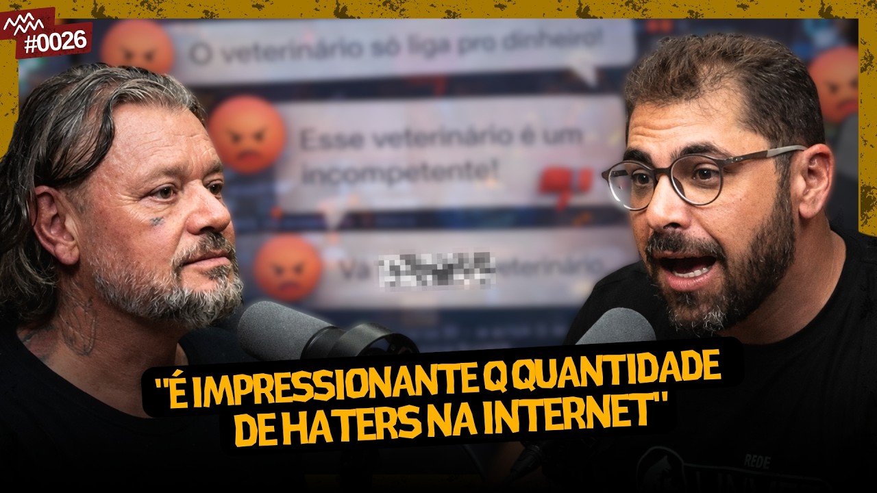 RICHARD RASMUSSEN E VETERINARIOS EXPÕE HATERS DA INTERNET