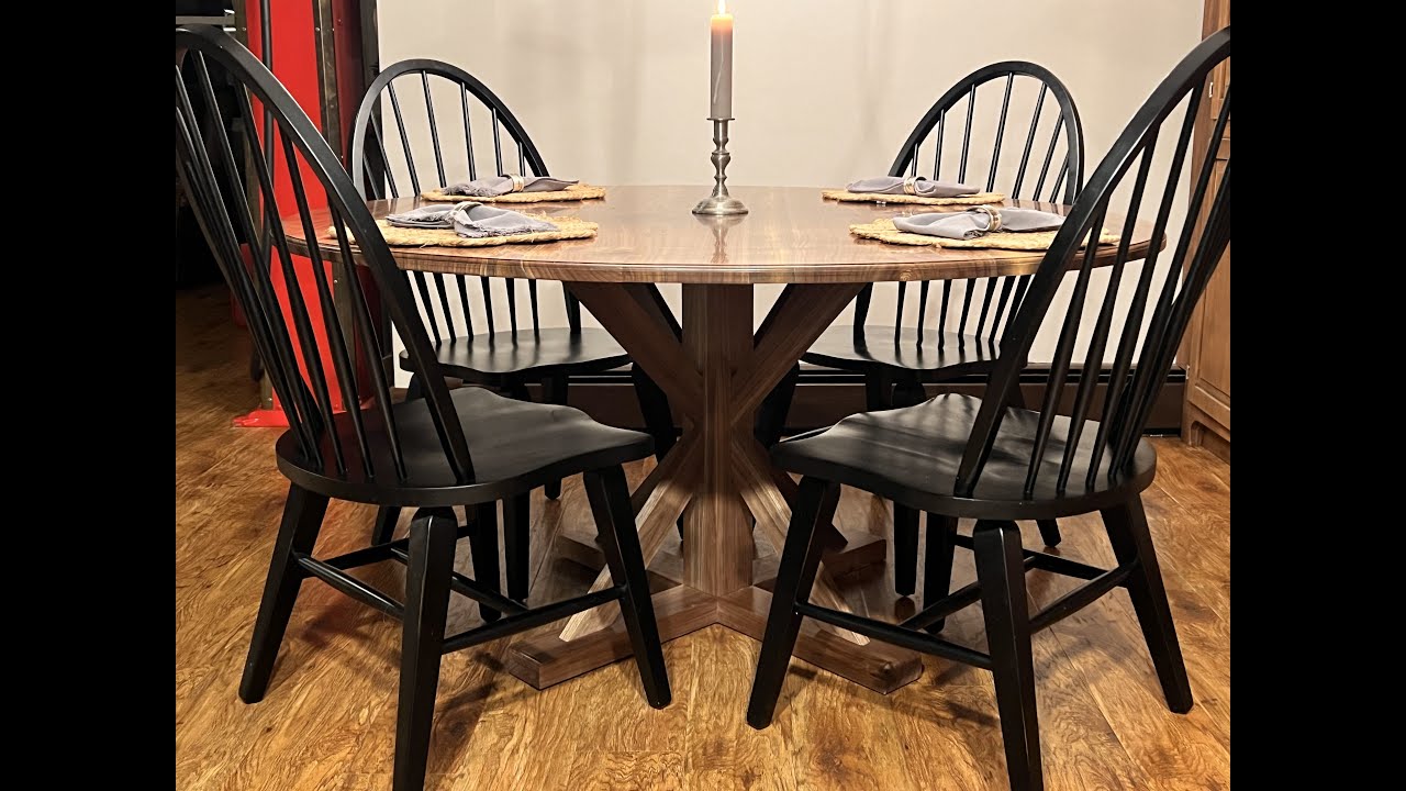 Black Walnut Dining Table Build
