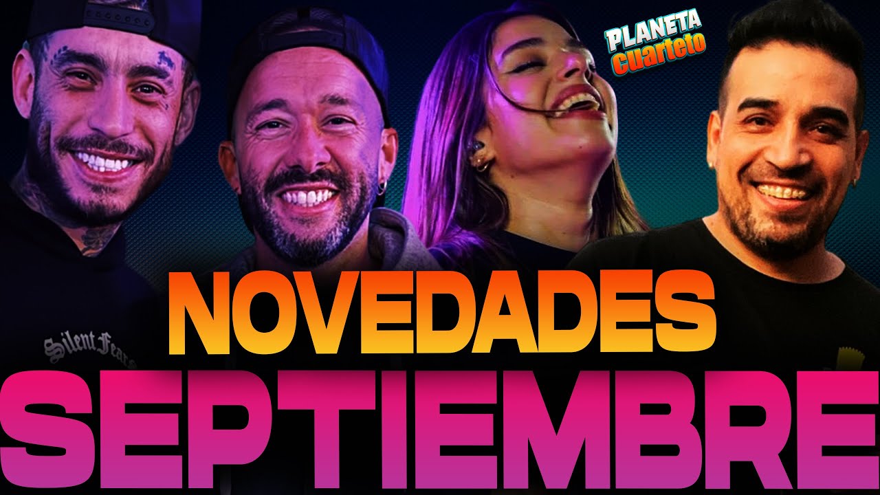 🔥 #NOVEDADES😱Septiembre 2024 #Cuarteto (Enganchados)
