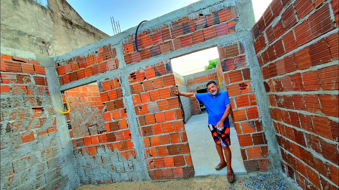 APÓS 3 MESES VOLTEI NA CASA NOVA DOS MEUS PAIS E ME SURPREENDI !! * está 85% pronta *
