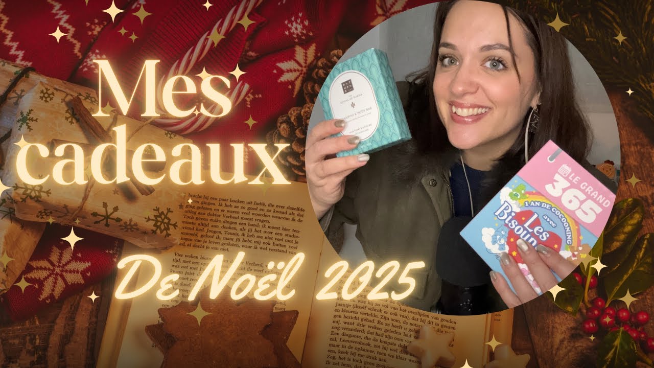 ASMR/ mes cadeaux de Noël 2025 🎄🫶🏼