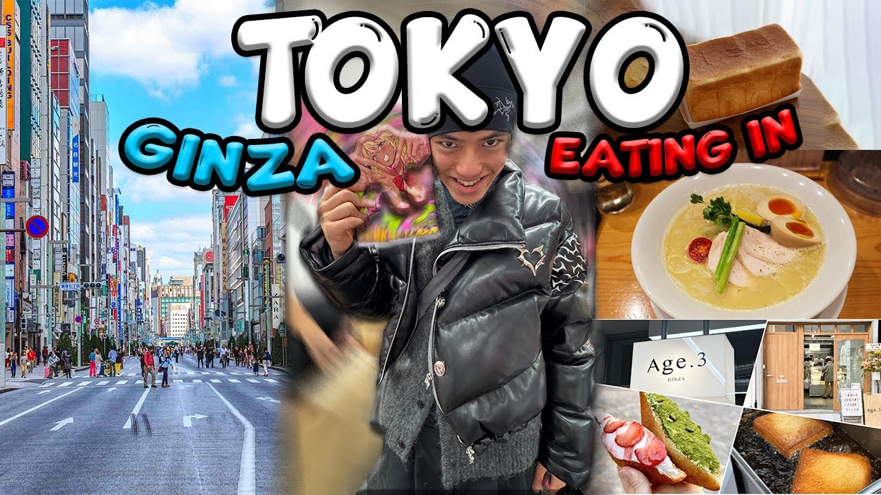 Eating in TOKYO'S RICHEST SHOPPING DISTRICT! BEST SANDWHICHES!
