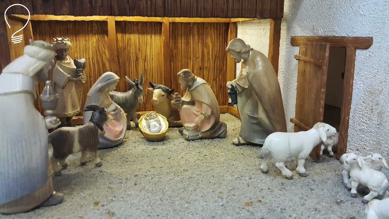 Nativity Scene out of Wood (Part 1 of 3)-The Shed