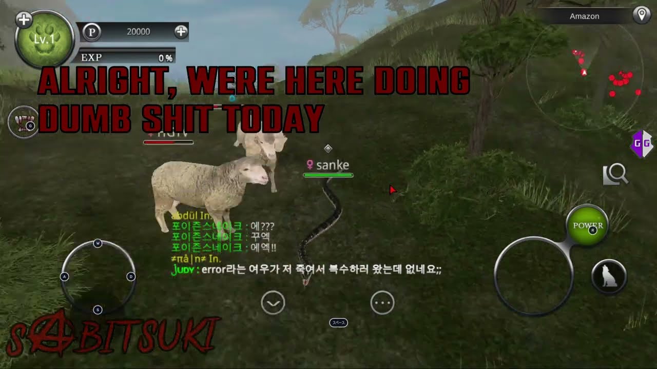 Trolling in Wild Animals Online with a hack cause im bored