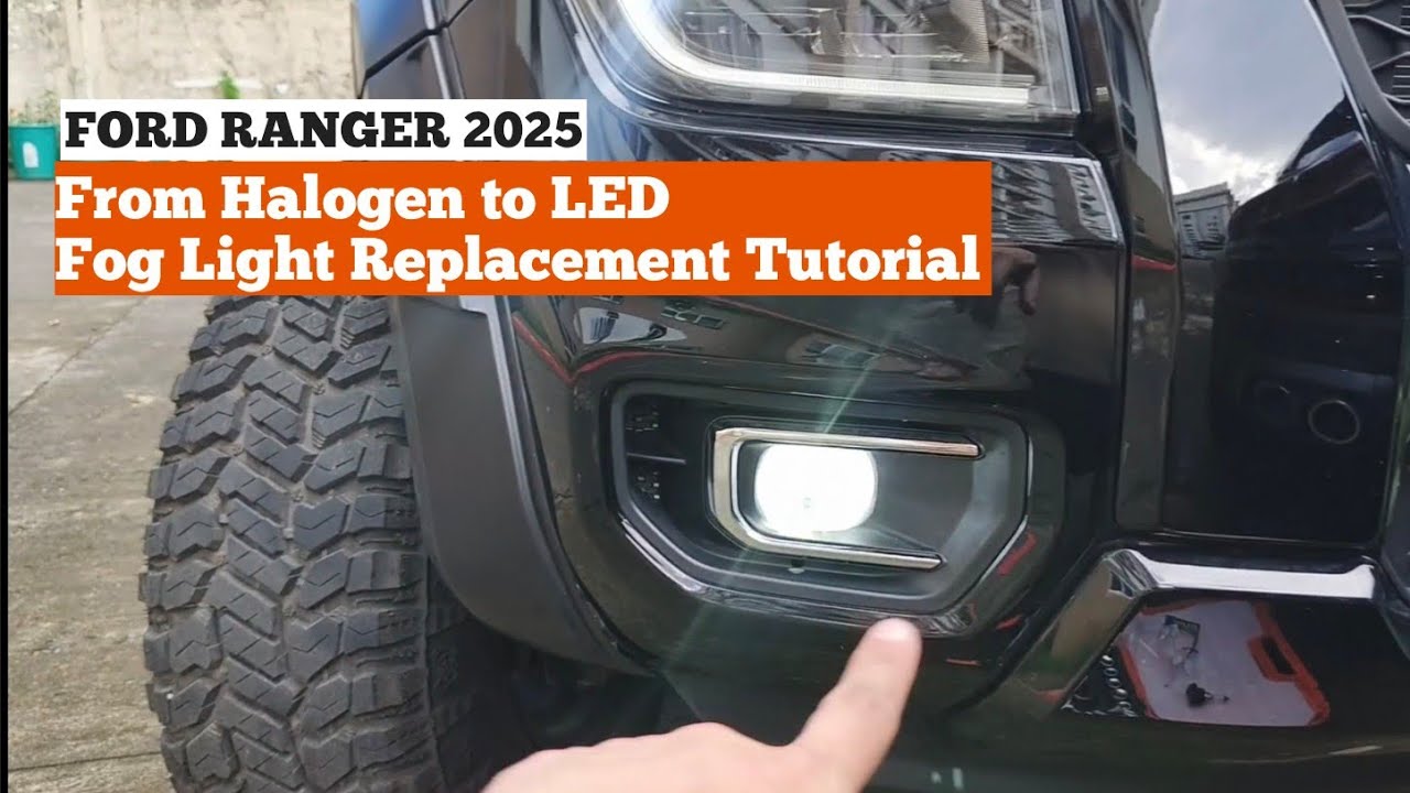 FORD RANGER - From Halogen to LED | Fog Light Replacement Tutorial